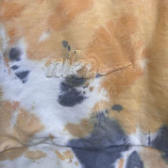 Nike Tie Dye Yellow / Gray White Hoodie Men's XL Nwt - Picture 4 of 7